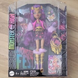 Mattel Monster High Doll Clawdeen Monster Fest - New